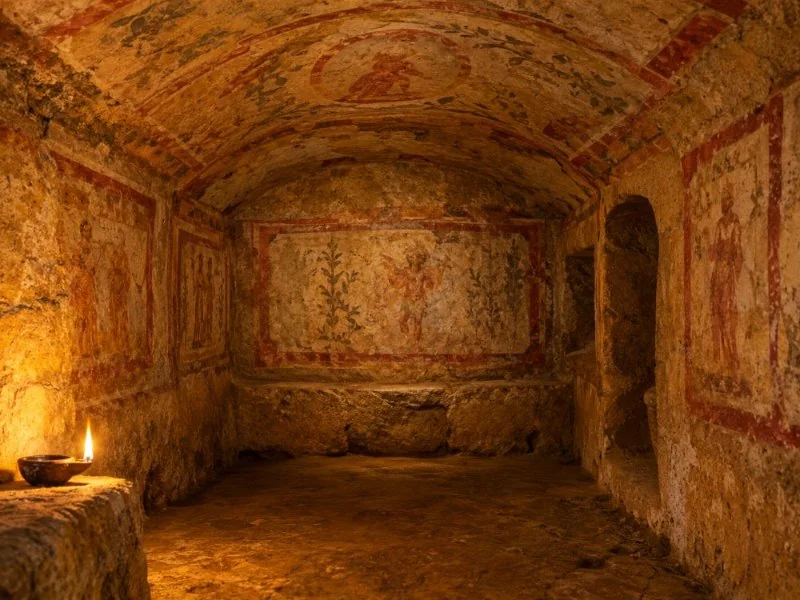 Priscilla Catacombs Entry & Guided Visit
